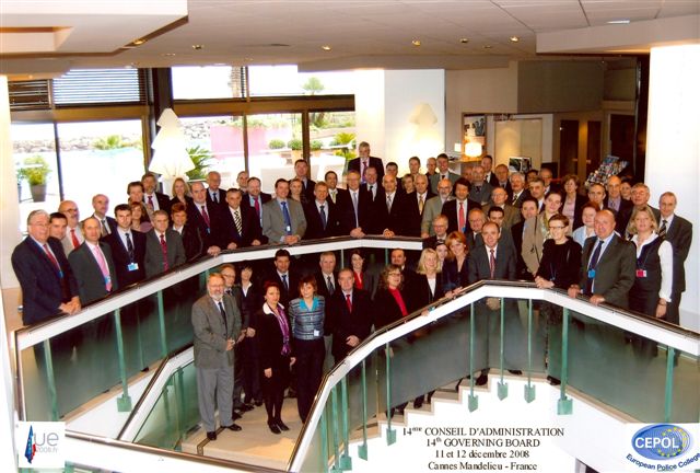 14. zasedání Řídícího výboru CEPOL, 11. - 12. 12. 2008, Francie