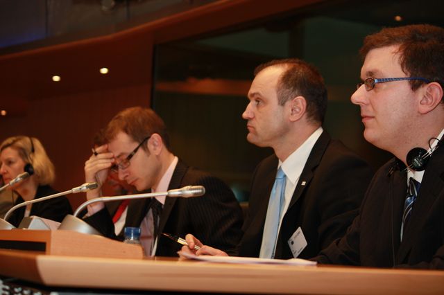 Jednání ITRE  - Výboru EP pro průmysl, výzkum a energetiku 1
