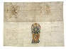 Soubor dvou erbovních privilegií, jimiž byl polepšován znak města Plzně (1466-1578)