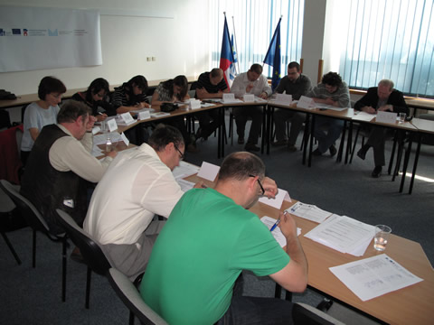 Účastnáci školení 24. 9. 2010