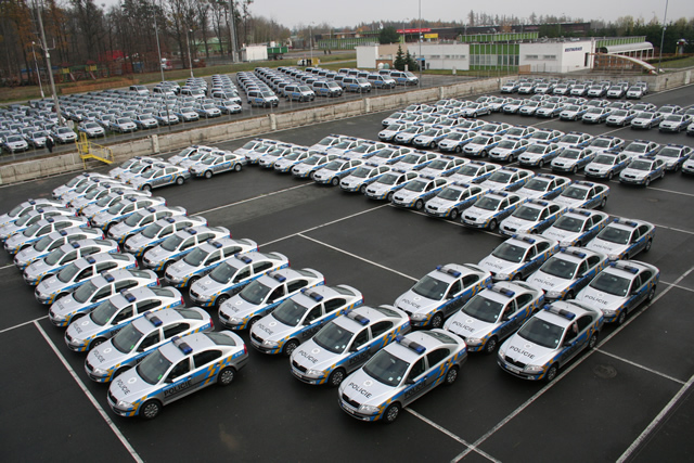 Nové policejní vozy